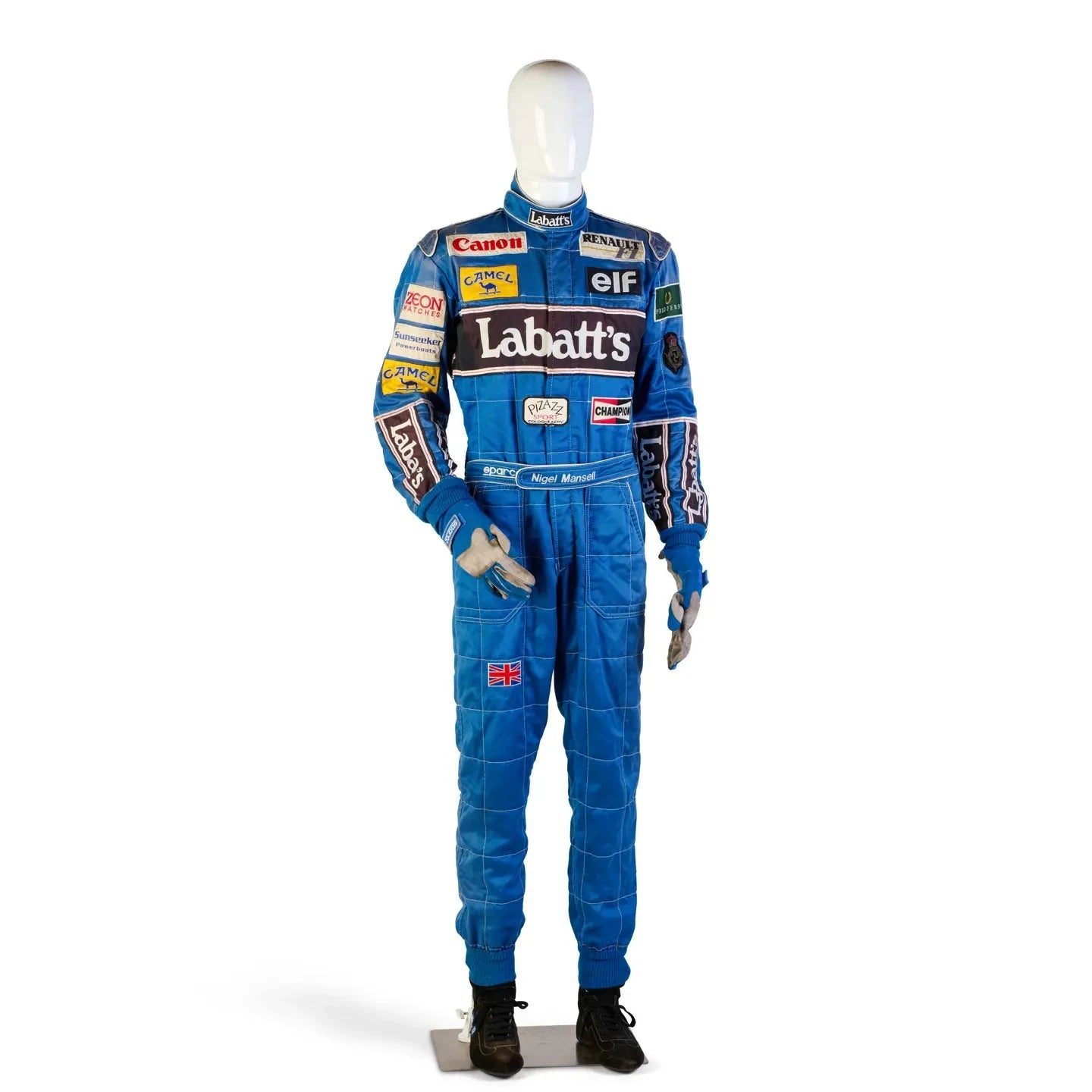 1992 Williams Renault Formula 1 NIGEL MANSELL'S Race Suit – Speedx