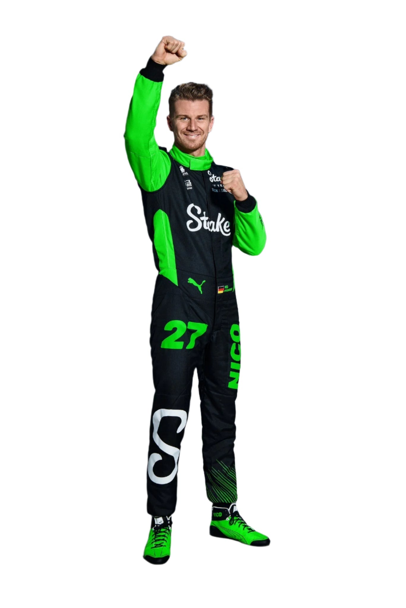 2025 Nico Hülkenberg Go-Kart Racing Suit Replica | Kick Sauber F1