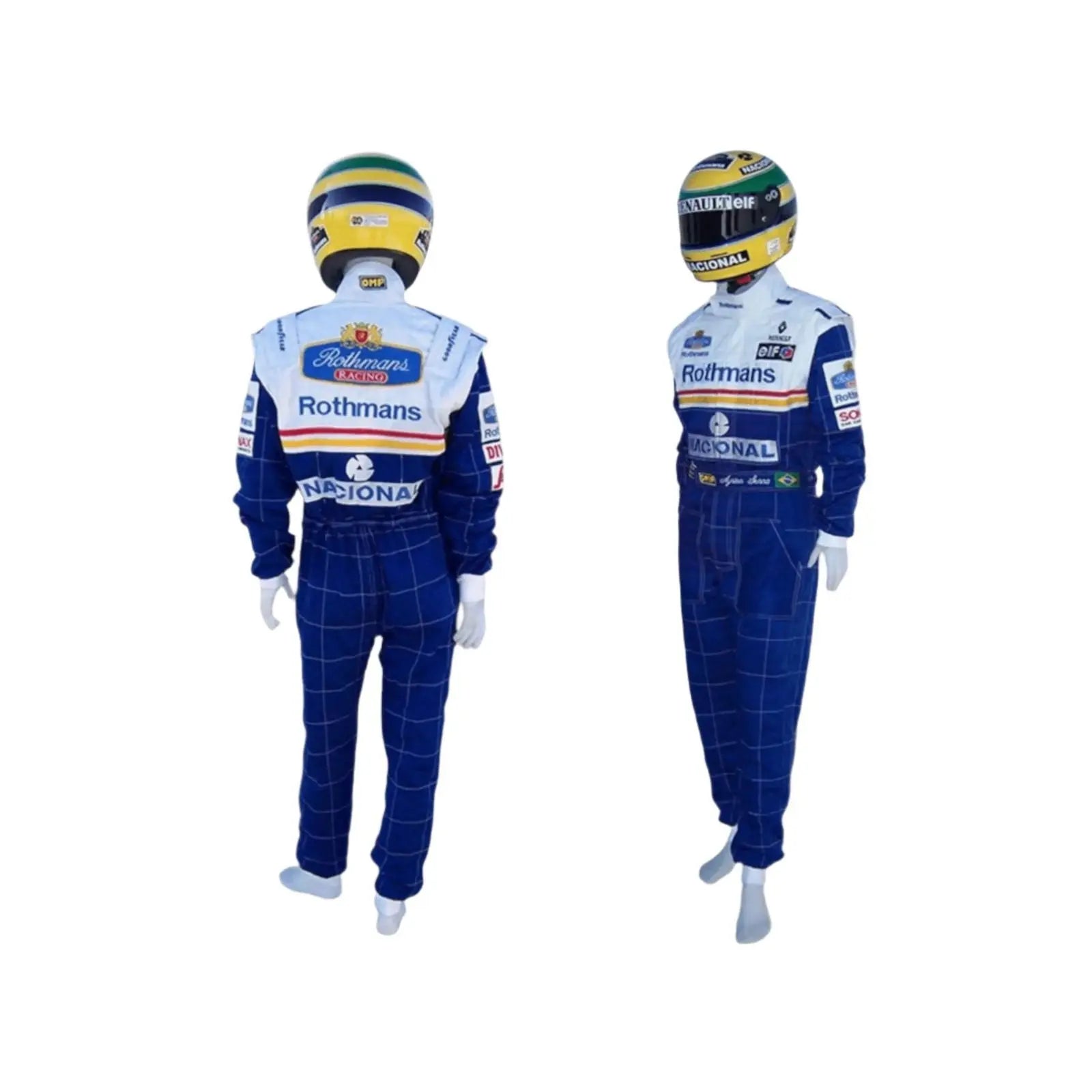 Ayrton Senna 1994 Racing Suit | Williams F1 Rothmans – Speedx Crafts