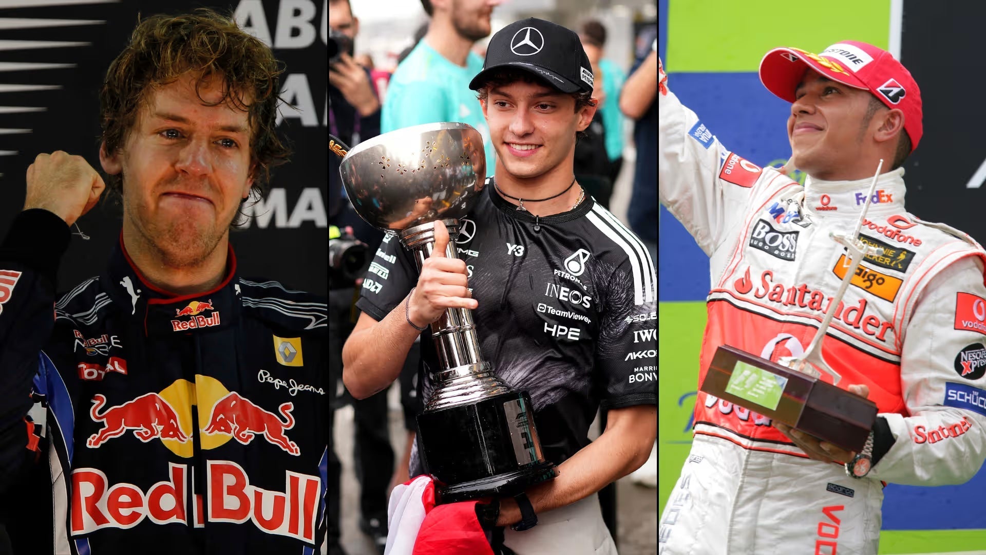 From World Champions to title contenders – the 10 youngest drivers to lead the F1 standings Speedxcrafts