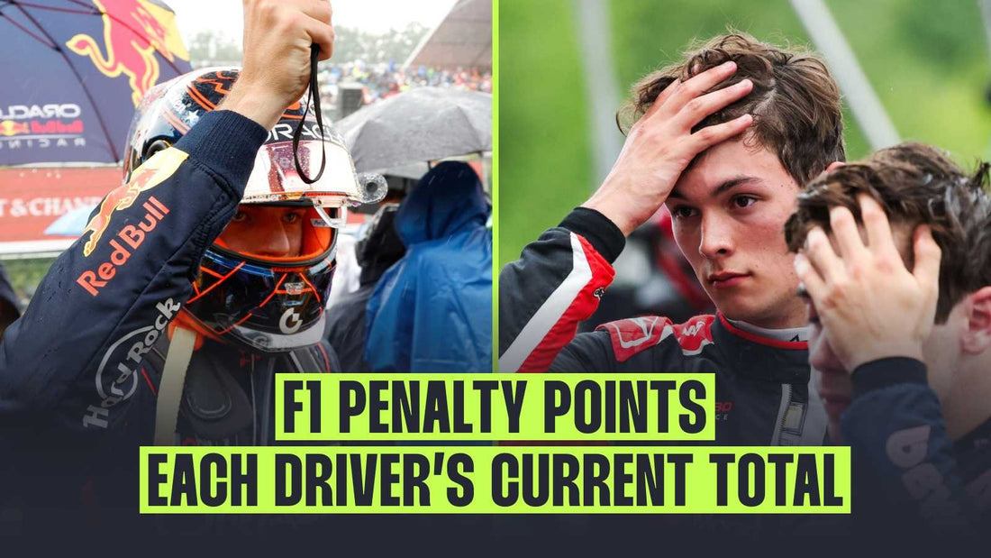 F1 penalty points: One driver perilously close to race ban, even before the first lap of F1 2026 Speedxcrafts