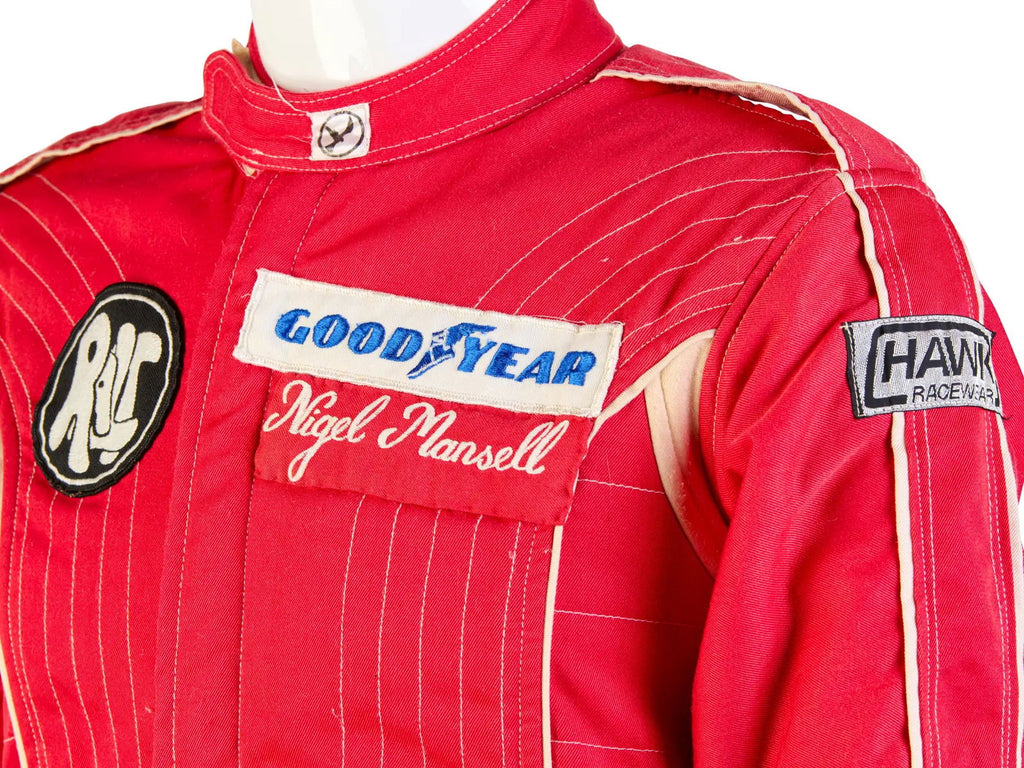 1980 Nigel Mansell Replica Race Suit | Ralt Formula 2 Hawk - Speedxcrafts