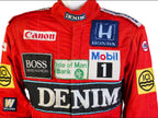 1986 Canon Williams F1 Race Suit - Nigel Mansell's Stand 21 - Speedxcrafts