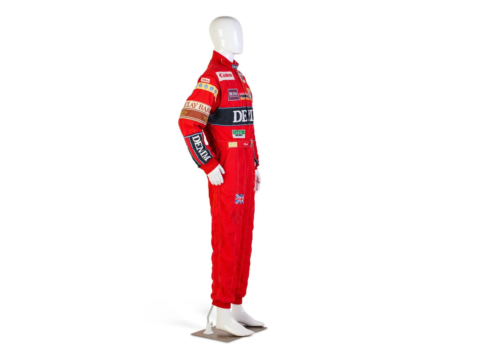 1988 Canon Williams Stand 21 Formula 1 NIGEL MANSELL’S Race Suit - Speedxcrafts