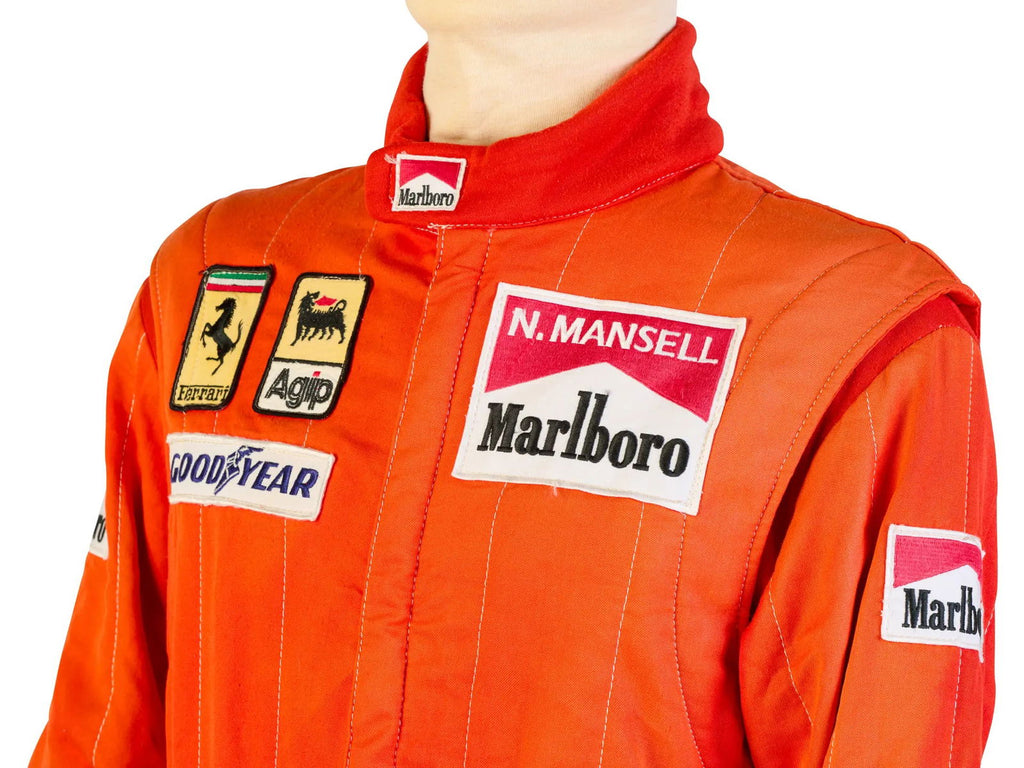 1989 Scuderia Ferrari Stand 21 Formula 1 NIGEL MANSELL’S Race Suit - Speedxcrafts