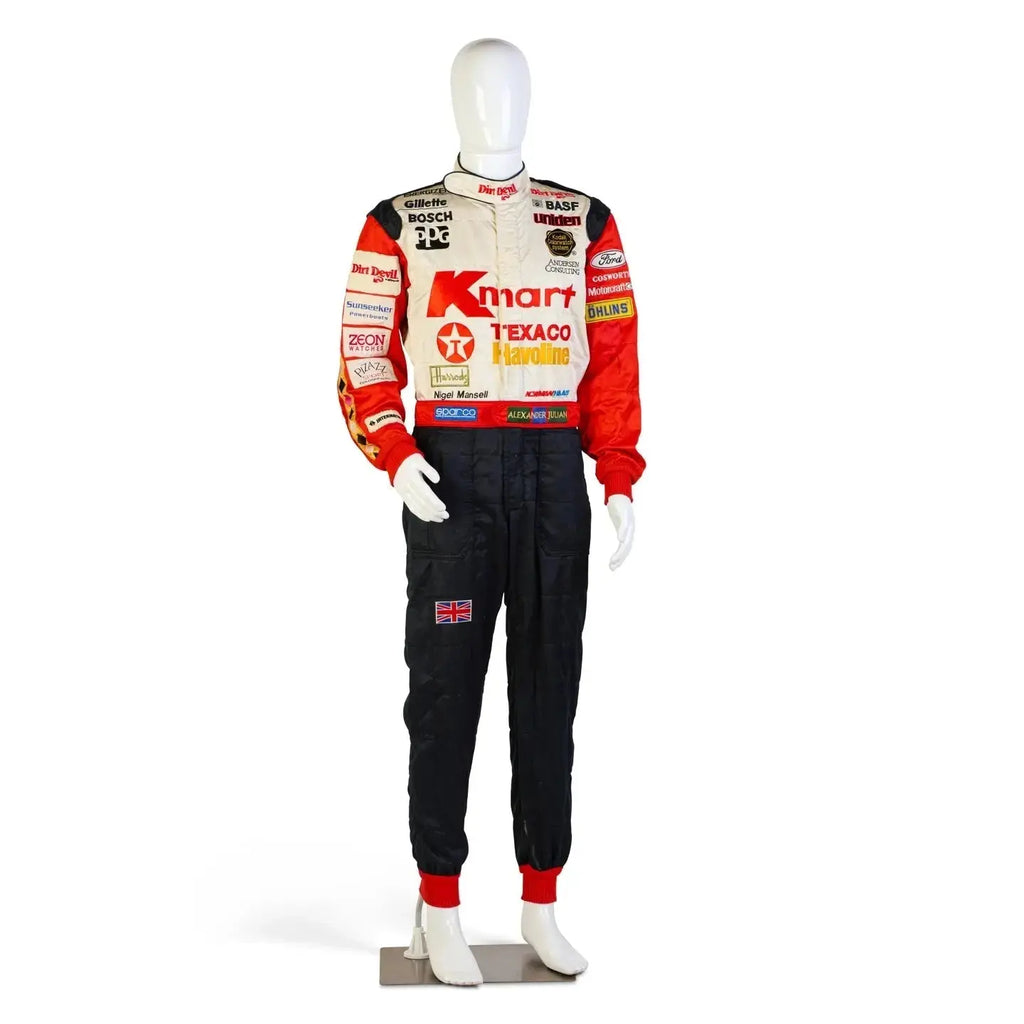 1994 Newman Haas Racing Sparco IndyCar NIGEL MANSELL’S Race Suit - Speedxcrafts