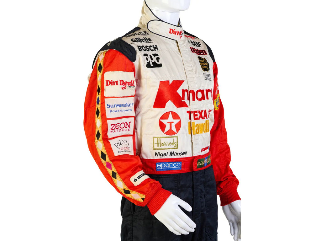 1994 Newman Haas Racing Sparco IndyCar NIGEL MANSELL’S Race Suit - Speedxcrafts