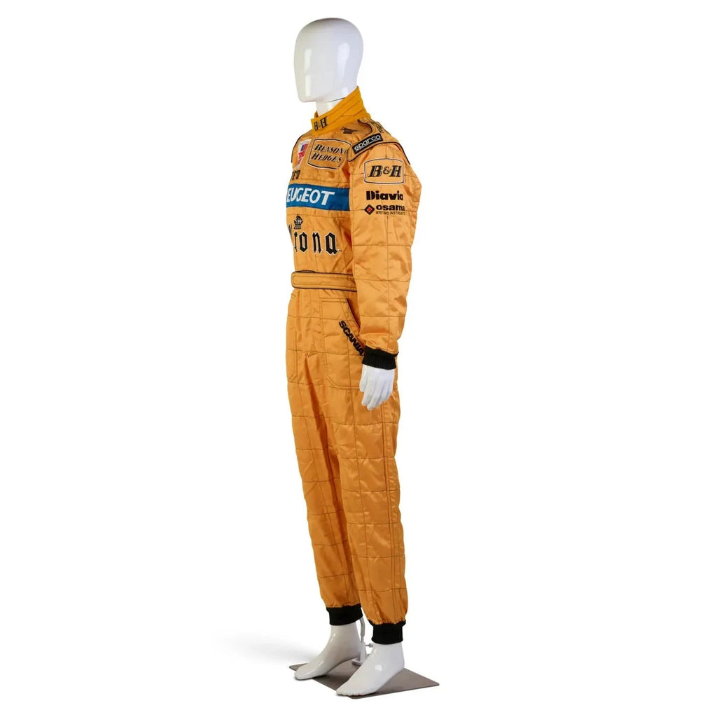 1996 Jordan Peugeot Benson & Hedges Sparco Formula 1 Nigel Mansell Race Suit