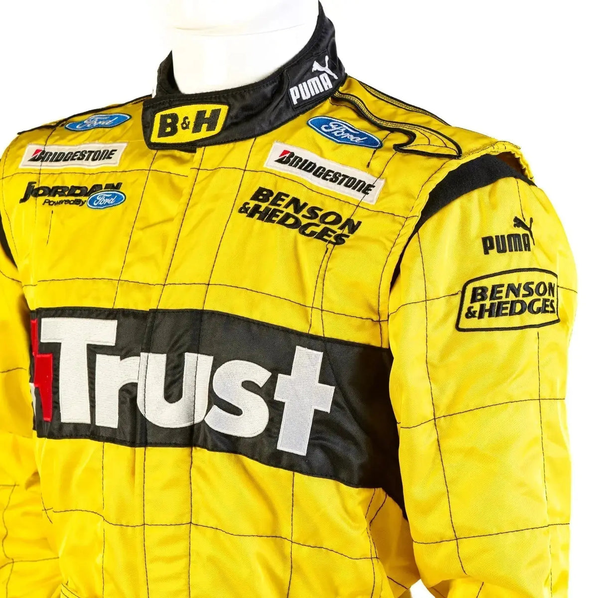2004 Jordan Ford Nigel Mansell Race Suit - Benson & Hedges Sparco