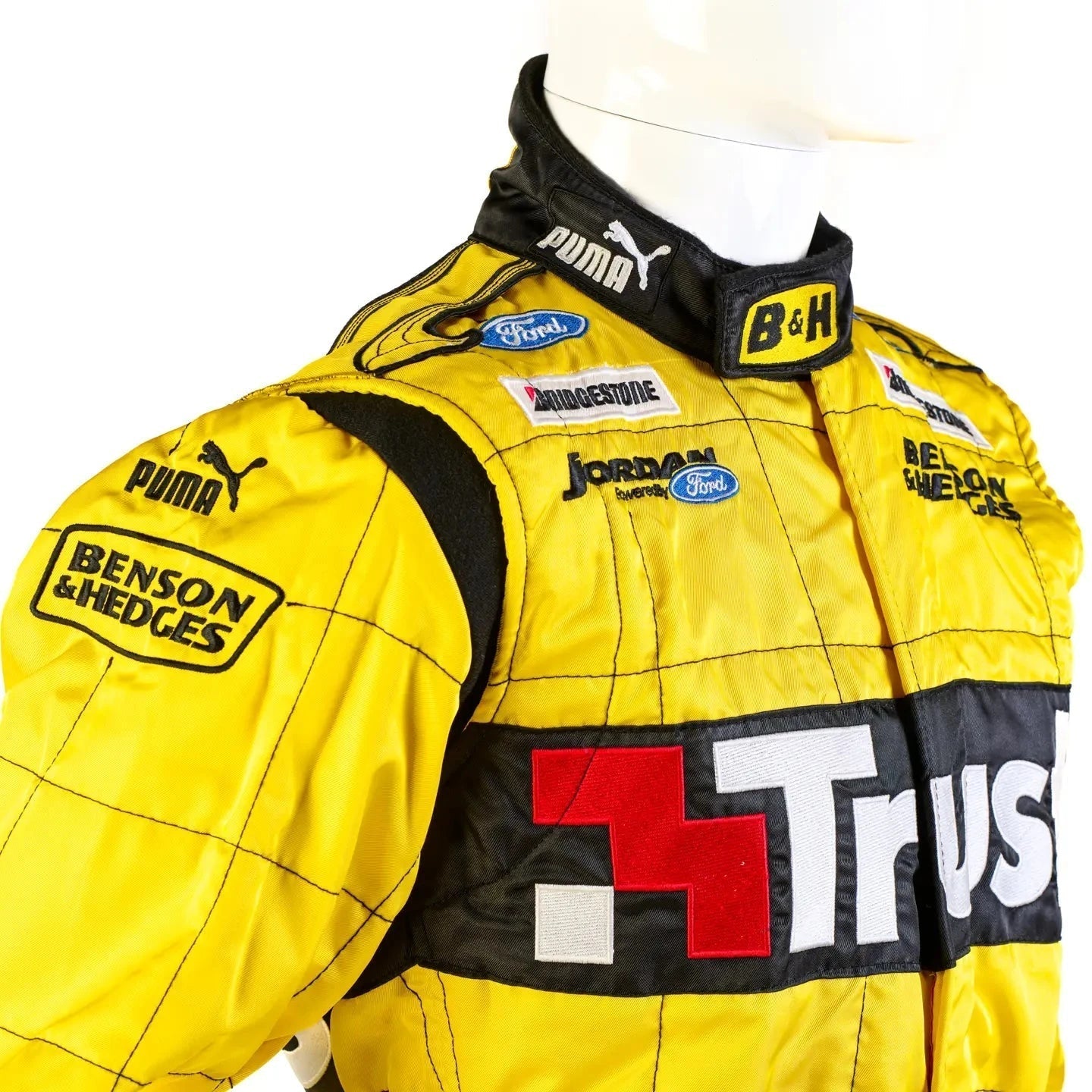 2004 Jordan Ford Nigel Mansell Race Suit - Benson & Hedges Sparco