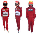 2004 Michael Schumacher Ferrari F1 Embroidered Racing Suit - Speedxcrafts