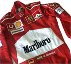 2004 Michael Schumacher Ferrari F1 Embroidered Racing Suit - Speedxcrafts