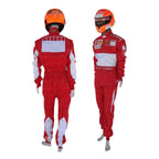 2006 Michael Schumacher "Bar Code" Ferrari F1 Embroidered Racing Suit – Iconic Formula 1 Replica - Speedxcrafts