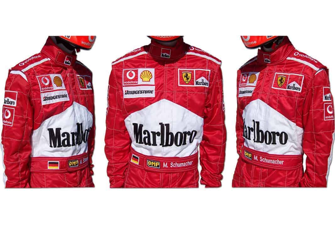 2006 Michael Schumacher Ferrari F1 Embroidered Racing suit - Speedxcrafts