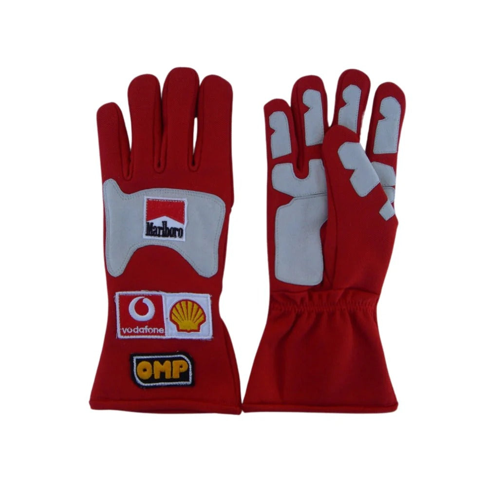 2006 Michael Schumacher Ferrari F1 Racing Gloves Speedxkarting