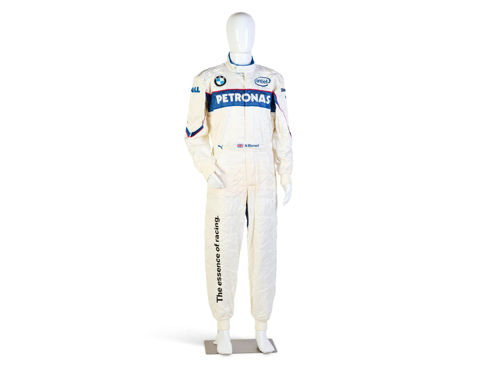 2007 BMW Sauber Formula 1 Puma NIGEL MANSELL’S Race Suit