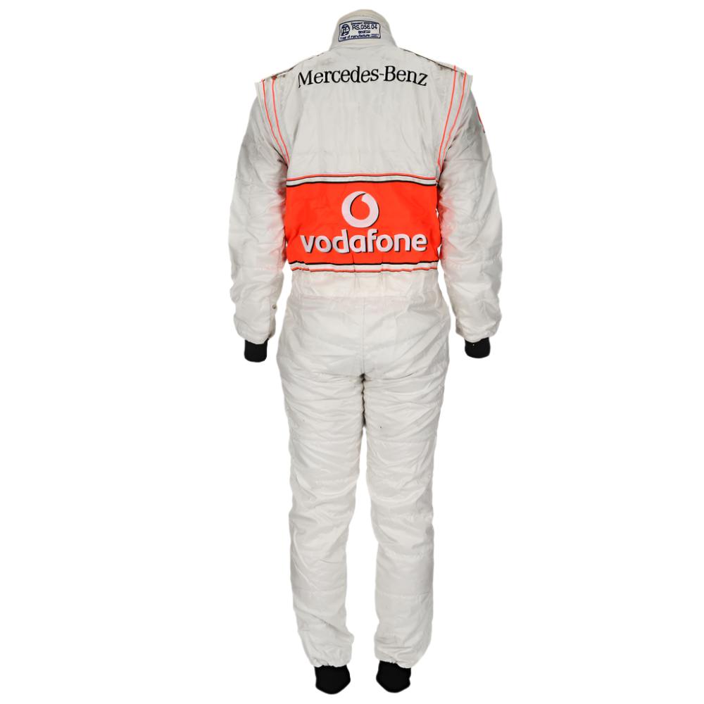 2007 Fernando Alonso McLaren F1 Embroidered Racing Suit - Speedxcrafts