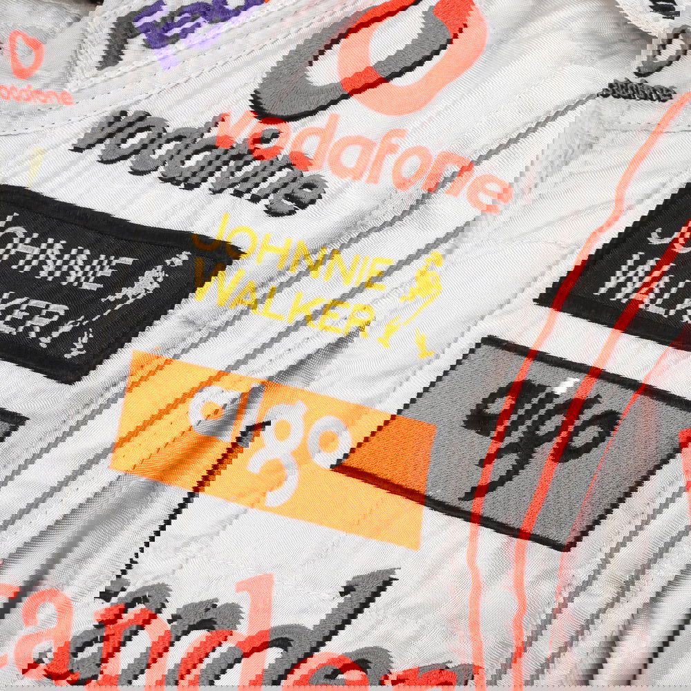 2007 Fernando Alonso McLaren F1 Embroidered Racing Suit - Speedxcrafts