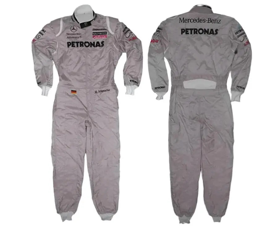 2010 Michael Schumacher Mercedes Benz F1 Embroiderd Race Suit