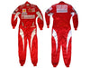 2010 Fernando Alonso Ferrari F1 Embroidered Racing Suit - Speedxcrafts