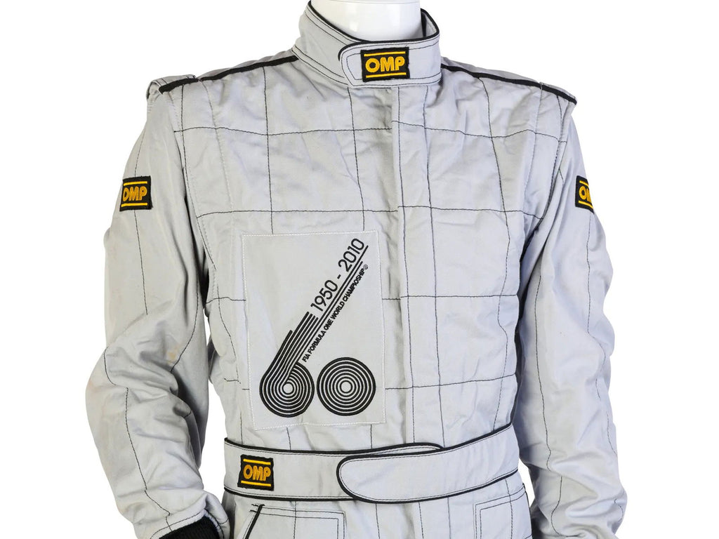 2010 Formula 1 50th Anniversary Bahrain Grand Prix Demonstration OMP NIGEL MANSELL’S Race Suit - Speedxcrafts