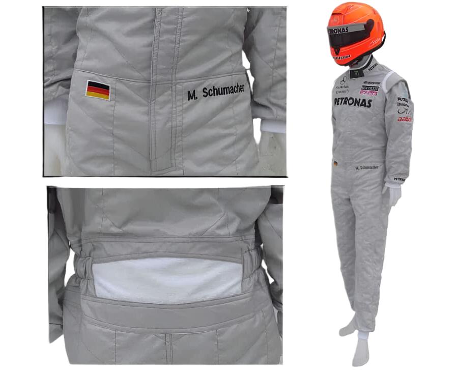 2010 Michael Schumacher Mercedes Benz F1 Embroiderd Race Suit