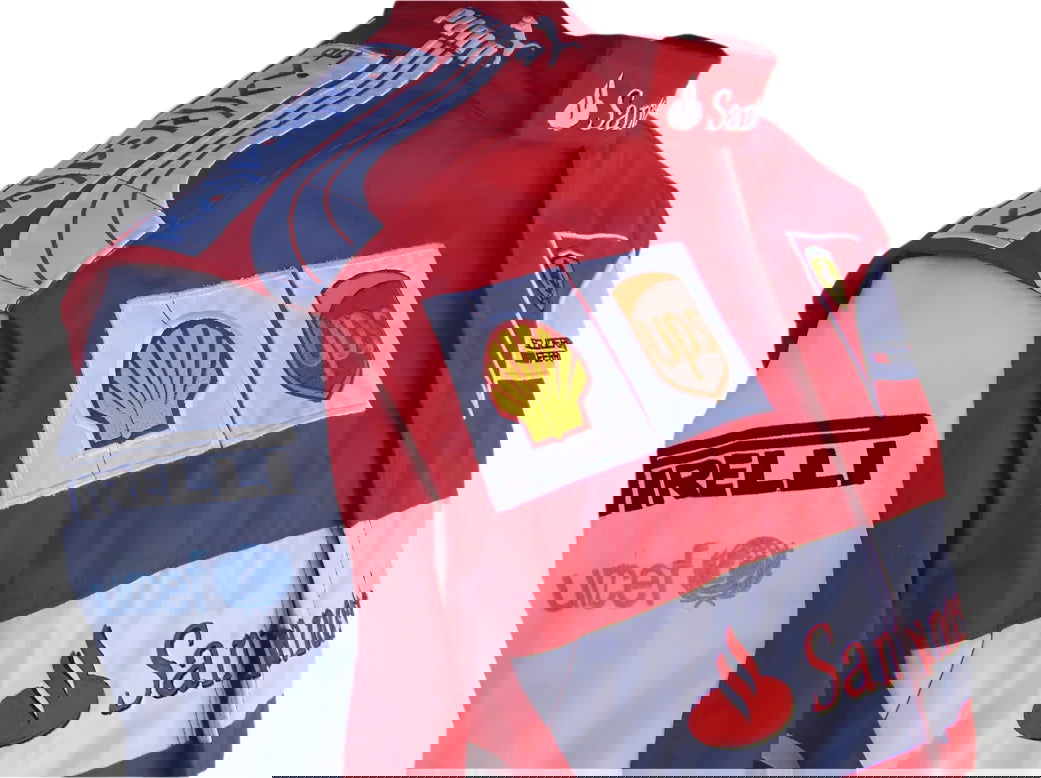 2013 Fernando Alonso Ferrari F1 Embroidered Racing Suit - Speedxcrafts