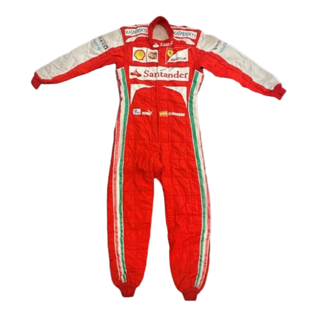 2013 Fernando Alonso Signed Racing Suit - Speedxcrafts