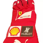 2014 Fernando Alonso gloves - Abu Dhabi GP - Speedxcrafts