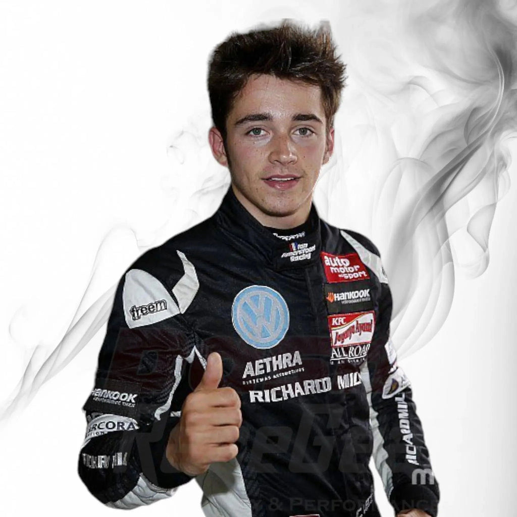 2015 Charles Leclerc Richard Mille F3 Race Suit - Silverstone - Speedxcrafts