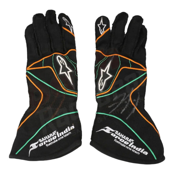 2015 Nico Hülkenberg F1 Team Race Gloves - Speedxcrafts
