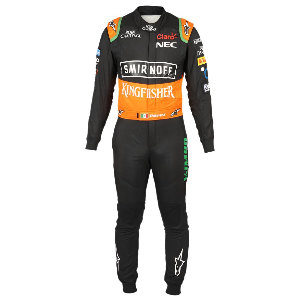 2015 Sergio Perez Race Suit | Force India F1 Team - Official Merchandise - Speedxcrafts