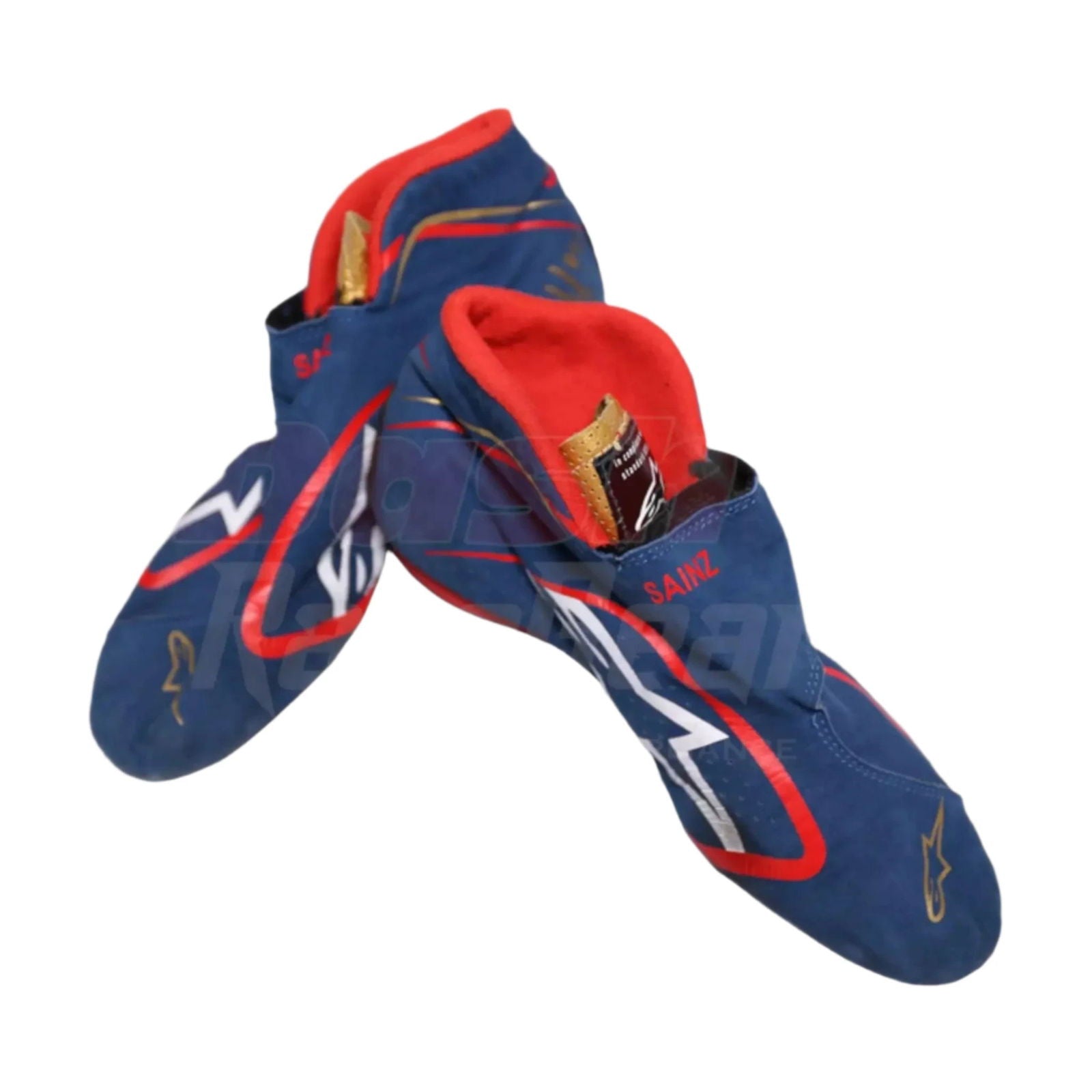 2016 Carlos Sainz Malaysian GP F1 Race boots - Speedxcrafts
