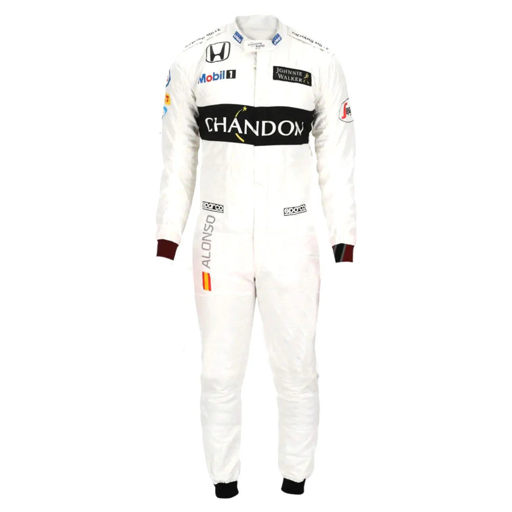 2016 Fernando Alonso McLaren F1 Team Race Suit - Speedxcrafts