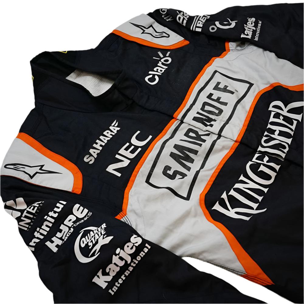 2016 Nico Hülkenberg Sahara Force India F1 Team Race Suit - Speedxcrafts