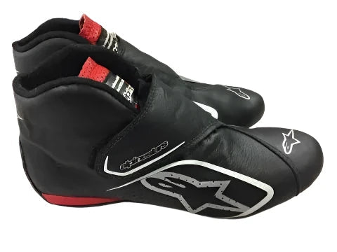 2017 Carlos Sainz Renault F1 Racing Boots - Official Team Gear - Speedxcrafts