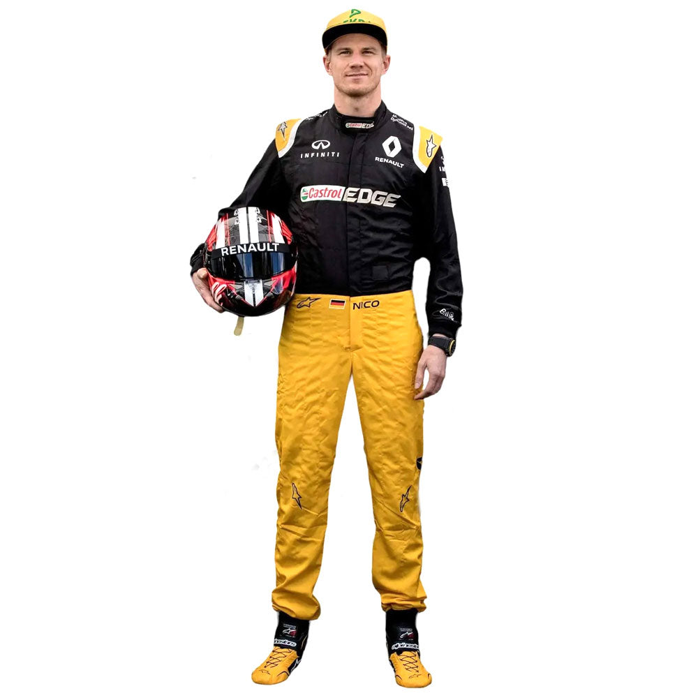 2017 Nico Hulkenberg Renault F1 Race Suit - Speedxcrafts