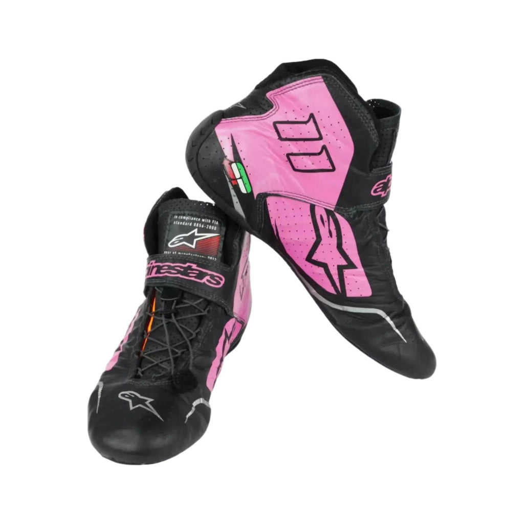 2017 Sergio Perez Alpinestars F1 Race Boots - Speedxcrafts