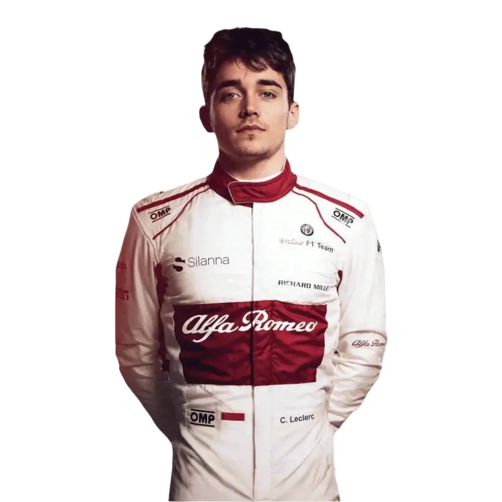2018 Charles Leclerc Alfa Romeo Sauber F1 Suit