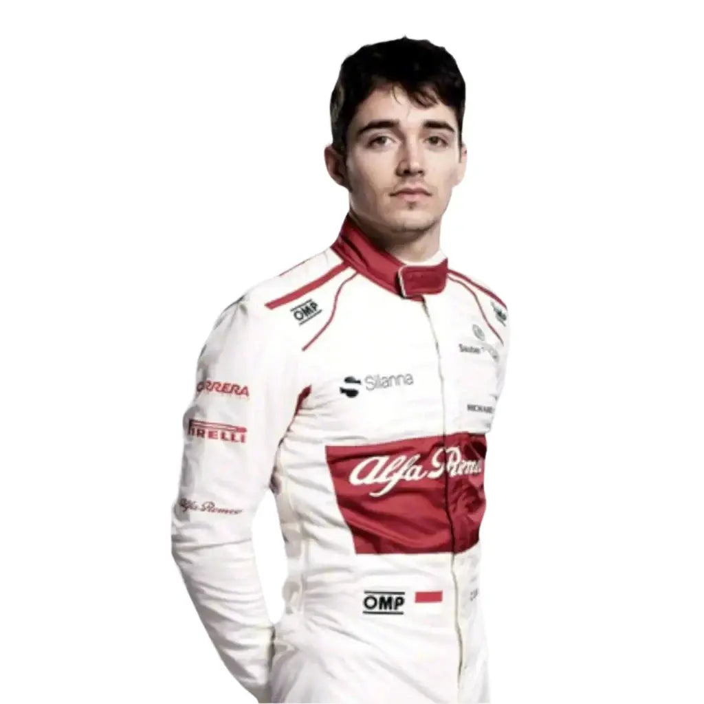 2018 Charles Leclerc Alfa Romeo Sauber F1 Suit