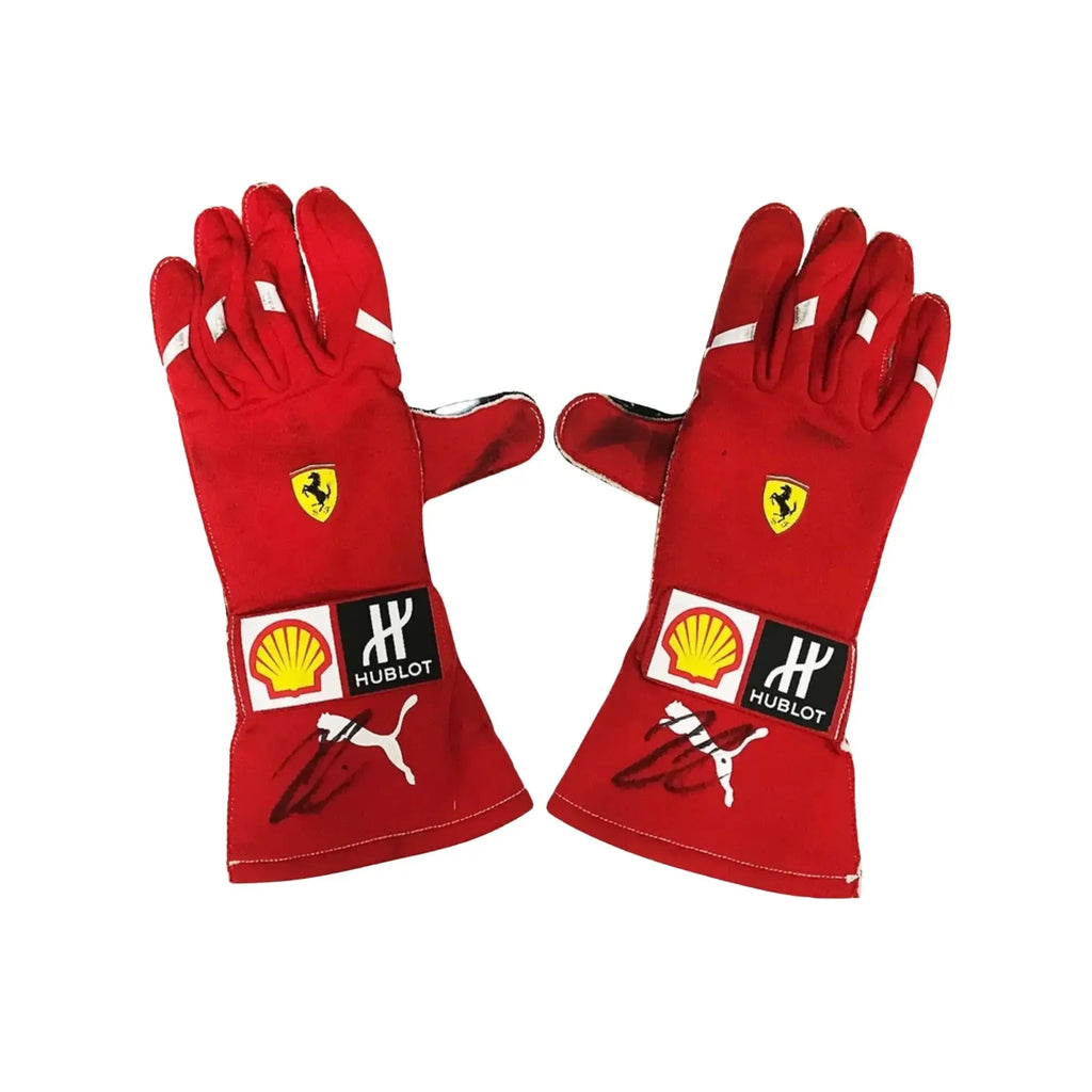 2018 Kimi Räikkönen Ferrari F1 Racing Gloves