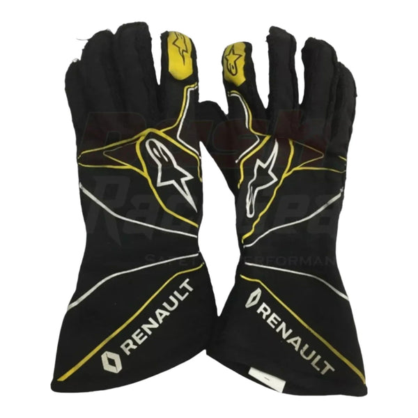2018 Carlos Sainz Renault F1 Team Race Gloves - Speedxcrafts