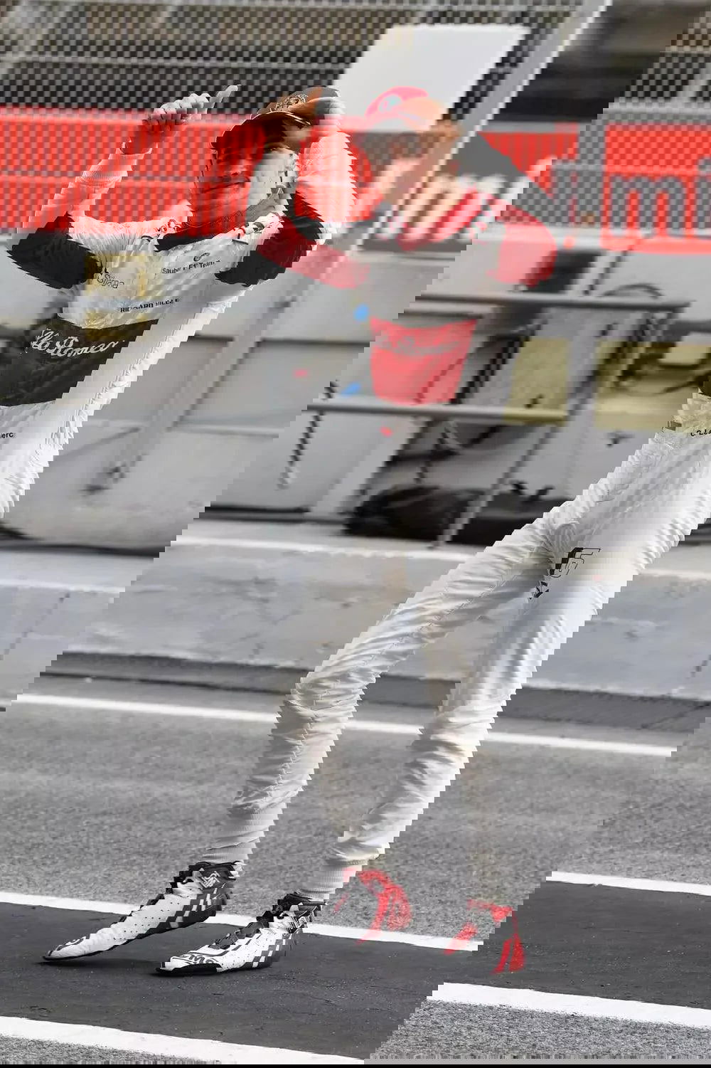 2018 Charles Leclerc Alfa Romeo Sauber F1 Team Shoes - Speedxcrafts