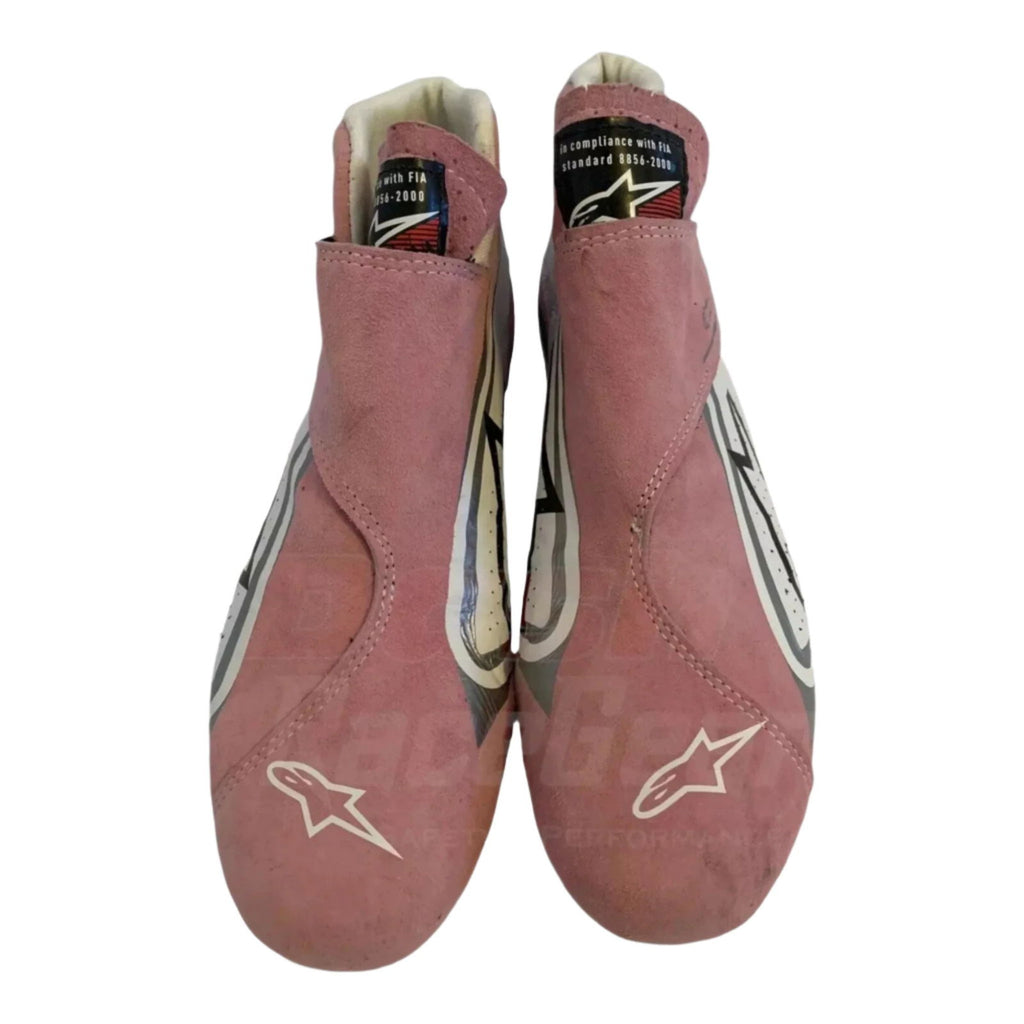 2018 Esteban Ocon Sahara Force India F1 Race Boots - Speedxcrafts