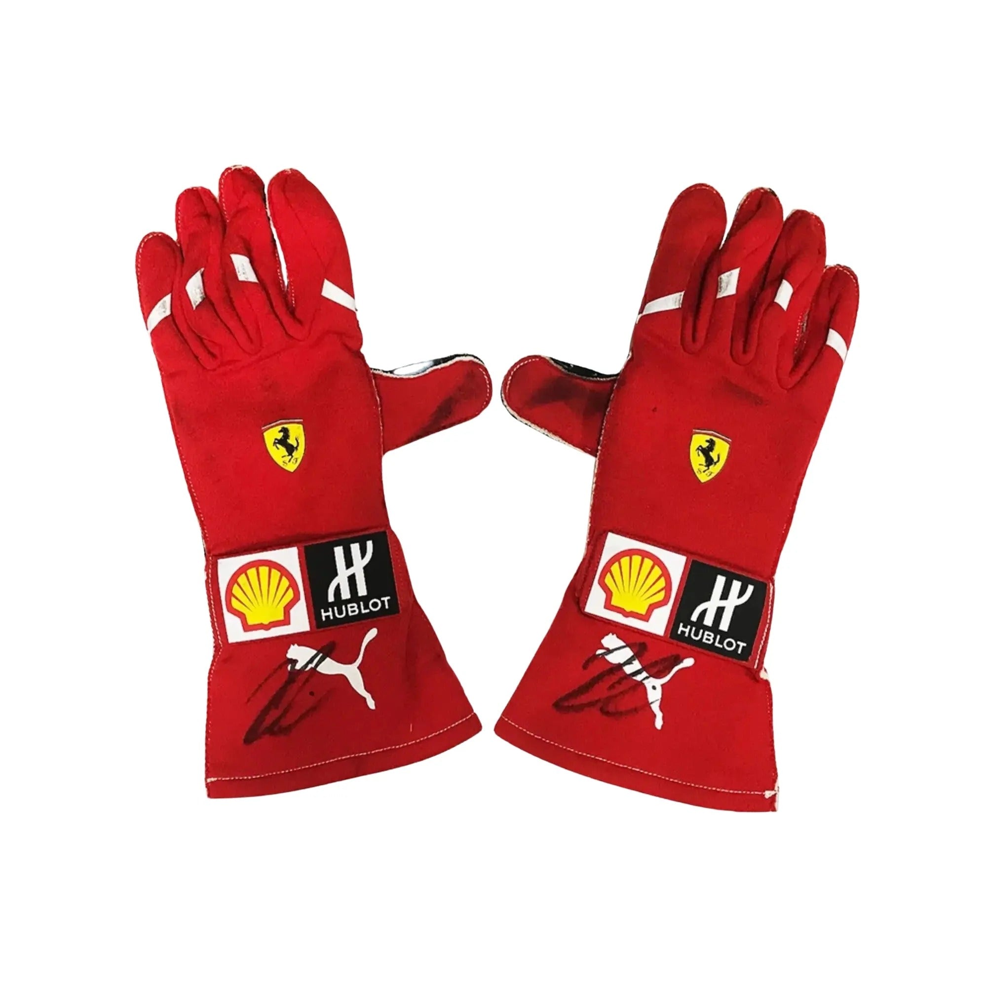 2018 Kimi Räikkönen Ferrari F1 Racing Gloves