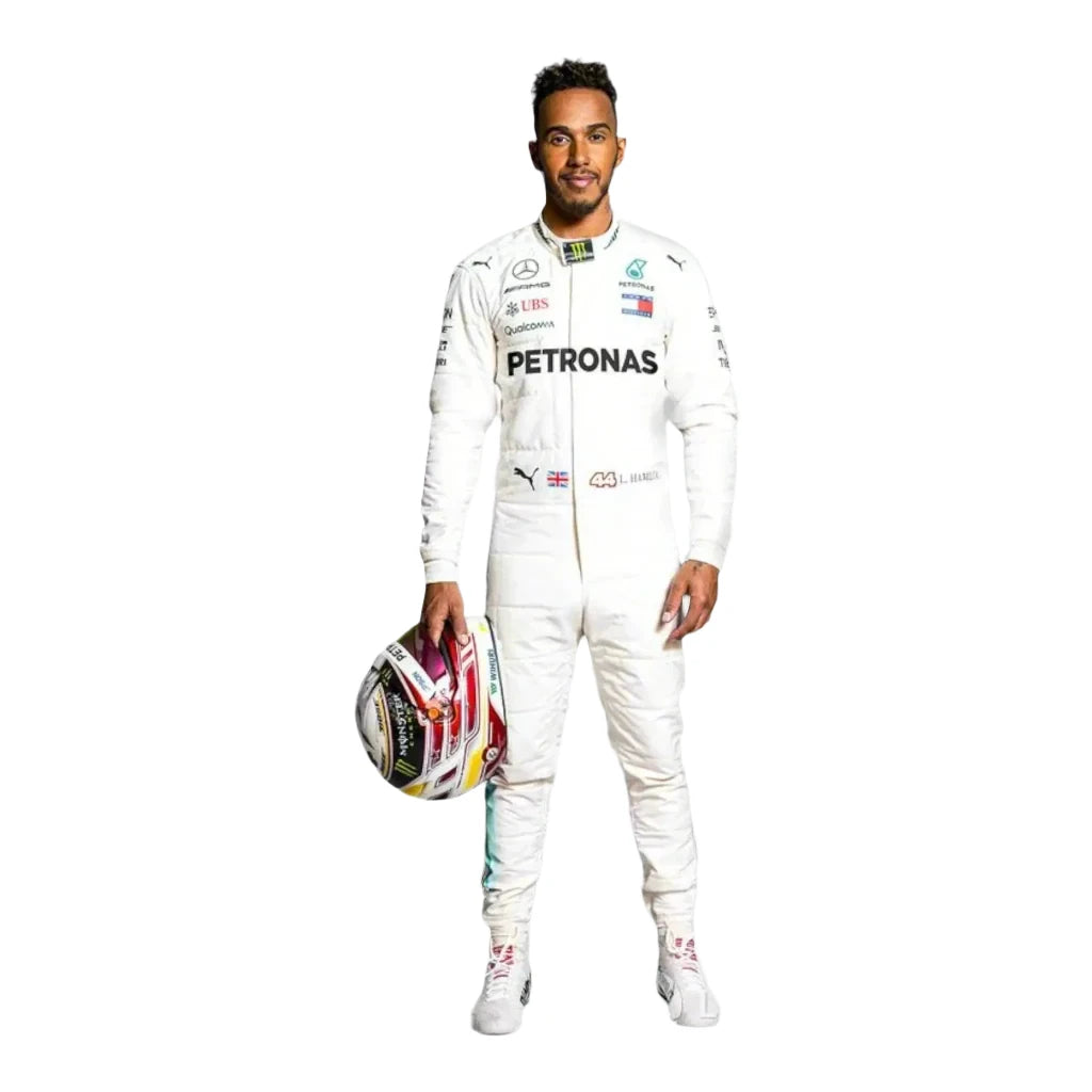 2018 LEWIS HAMILTON MERCEDES AMG F1 RACE SUIT
