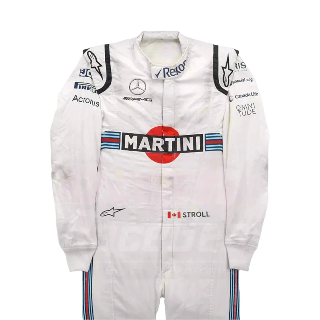 2018 Lance Stroll Williams Martini F1 Race Suit