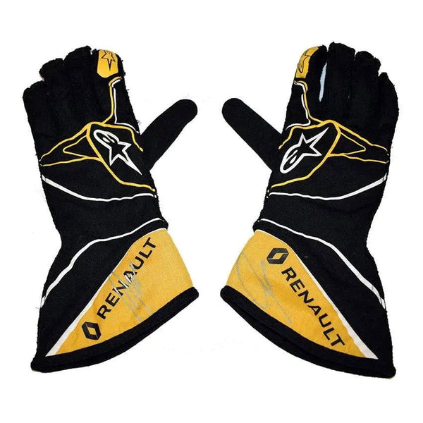 2018 Nico Hulkenberg Renault Formula 1 Race Gloves - Speedxcrafts
