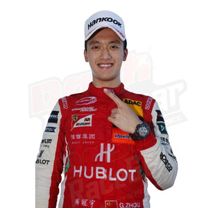 2018 Zhou Guanyu Embroidered F3 Race Suit - Speedxcrafts