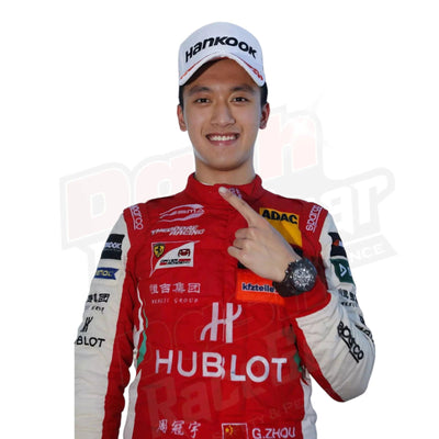2018 Zhou Guanyu Embroidered F3 Race Suit - Speedxcrafts